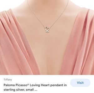 Tiffany & Co. Loving heart pendant